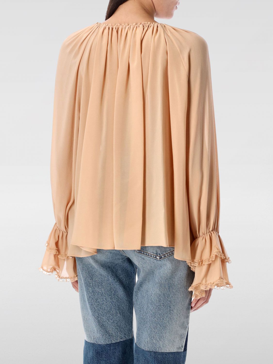 Ivory Silk Shirt