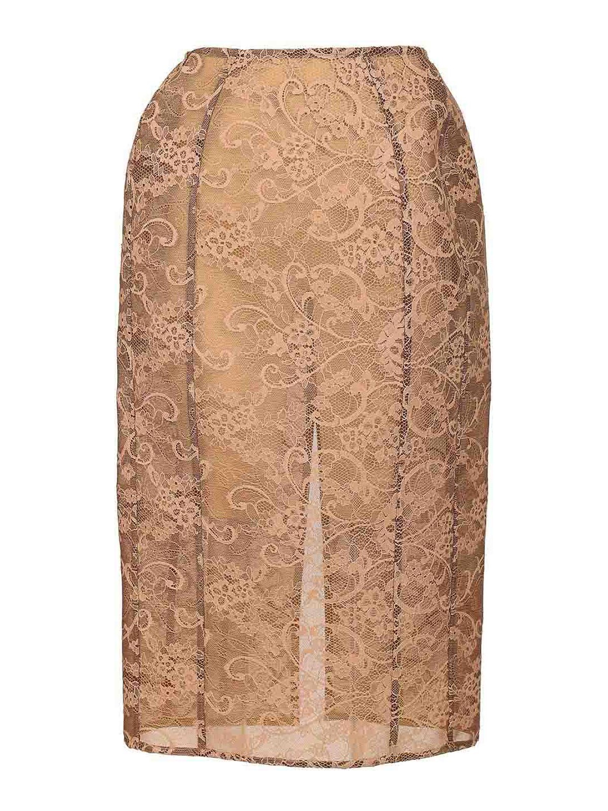 Lace Midi Skirt