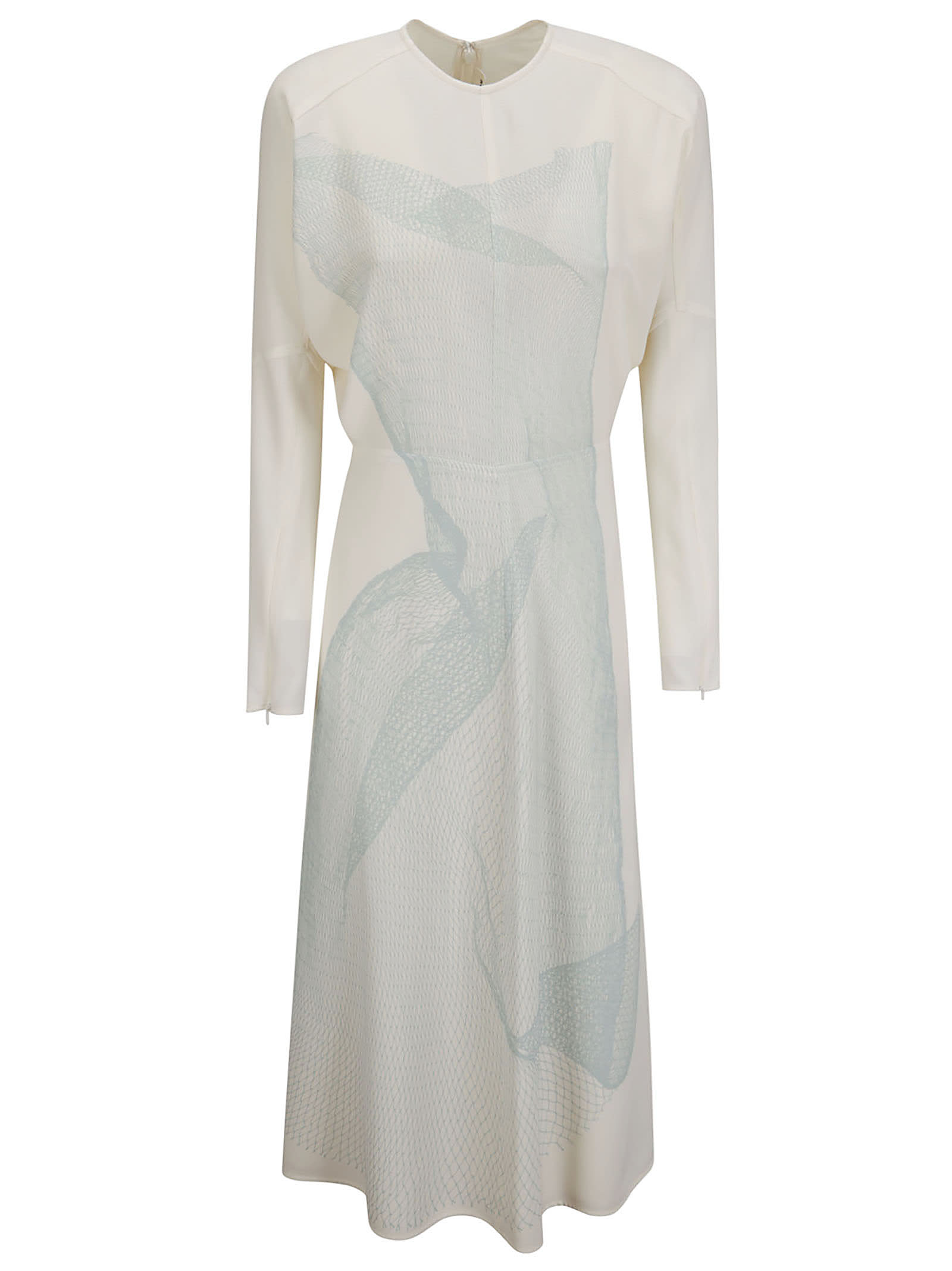 Long Sleeve Dolman Midi Dress