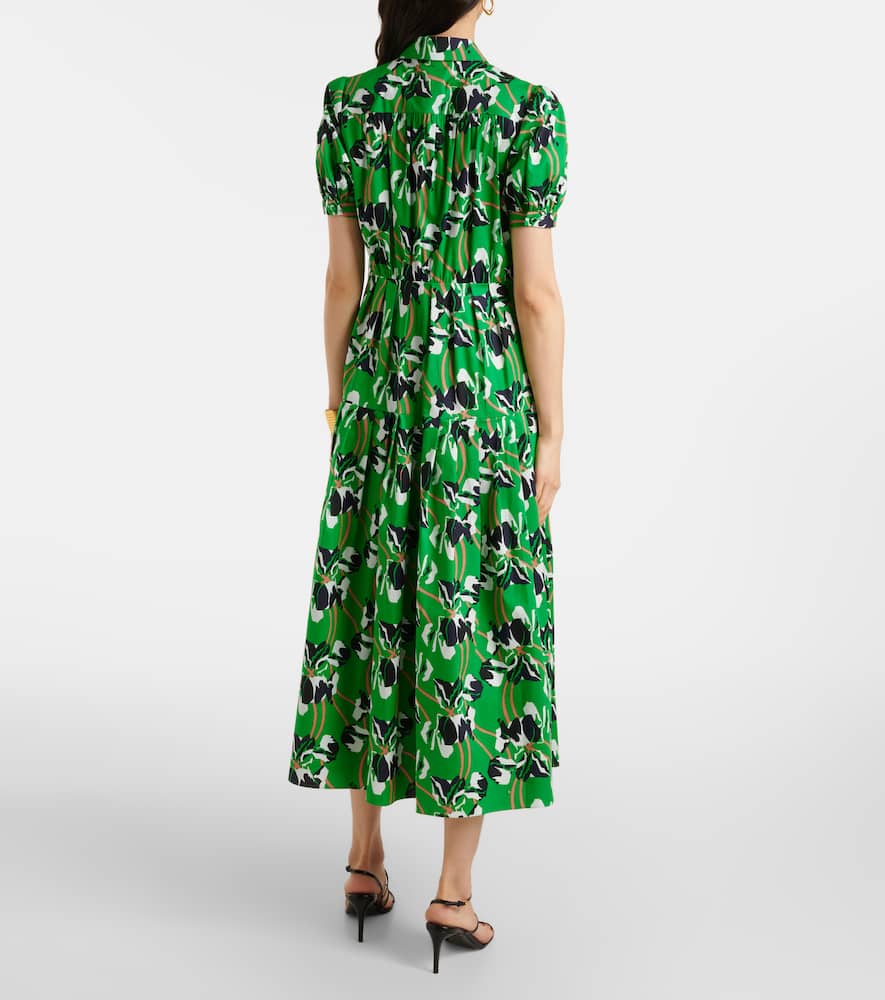 Jonah printed cotton maxi dress