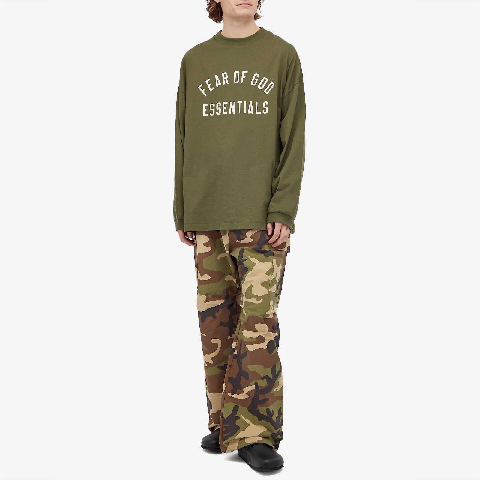 Men's Military Nylon Field Pant in Woodland Camo