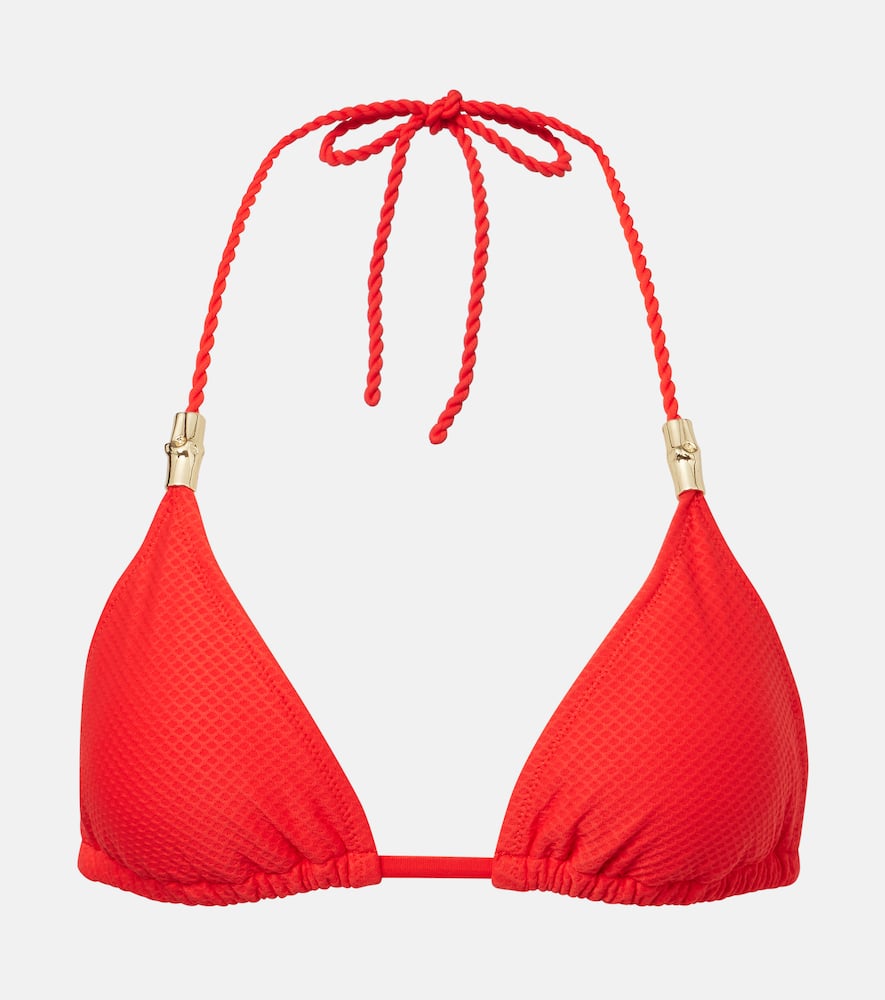 Halterneck bikini top