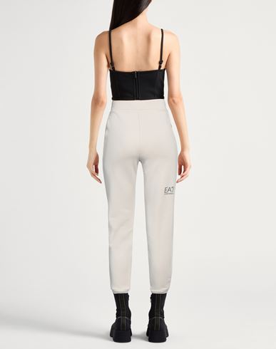 Ea7 Woman Pants Light grey Size S Cotton