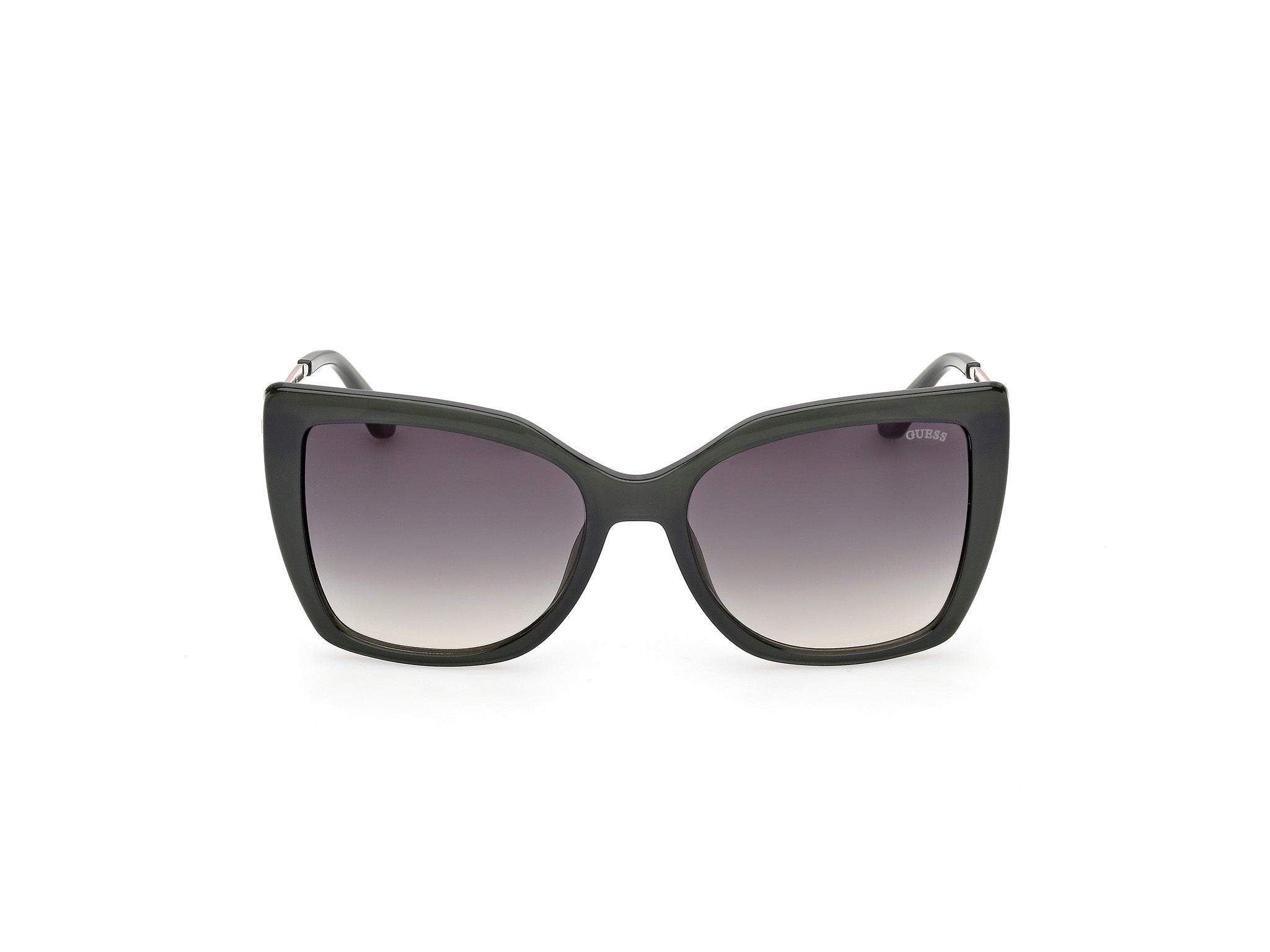 Guess Mujer Guess GU00266 96P Gafas de sol Inyectado Verde Verde Cuadrada Norma