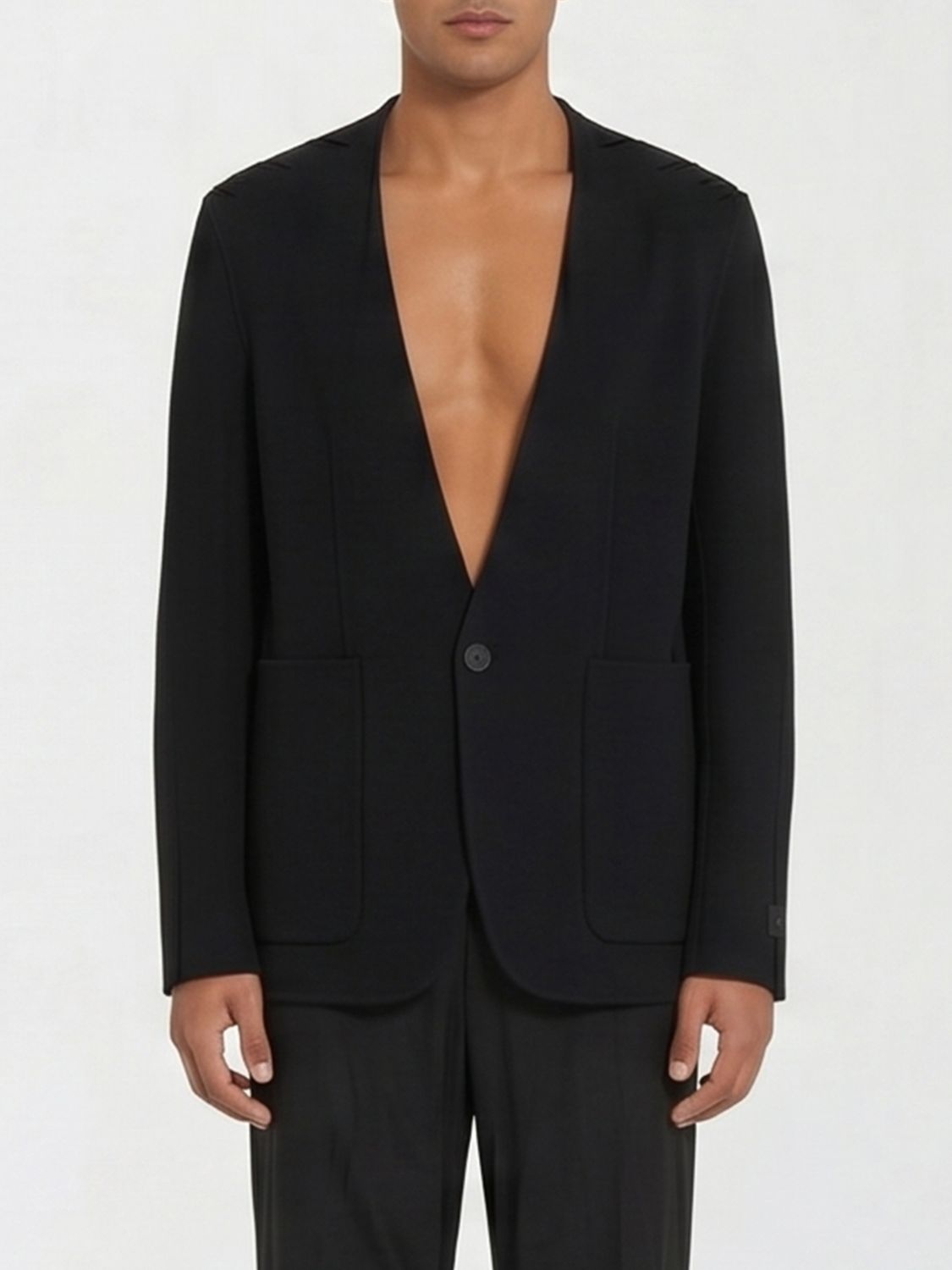 Jacket Men color Black