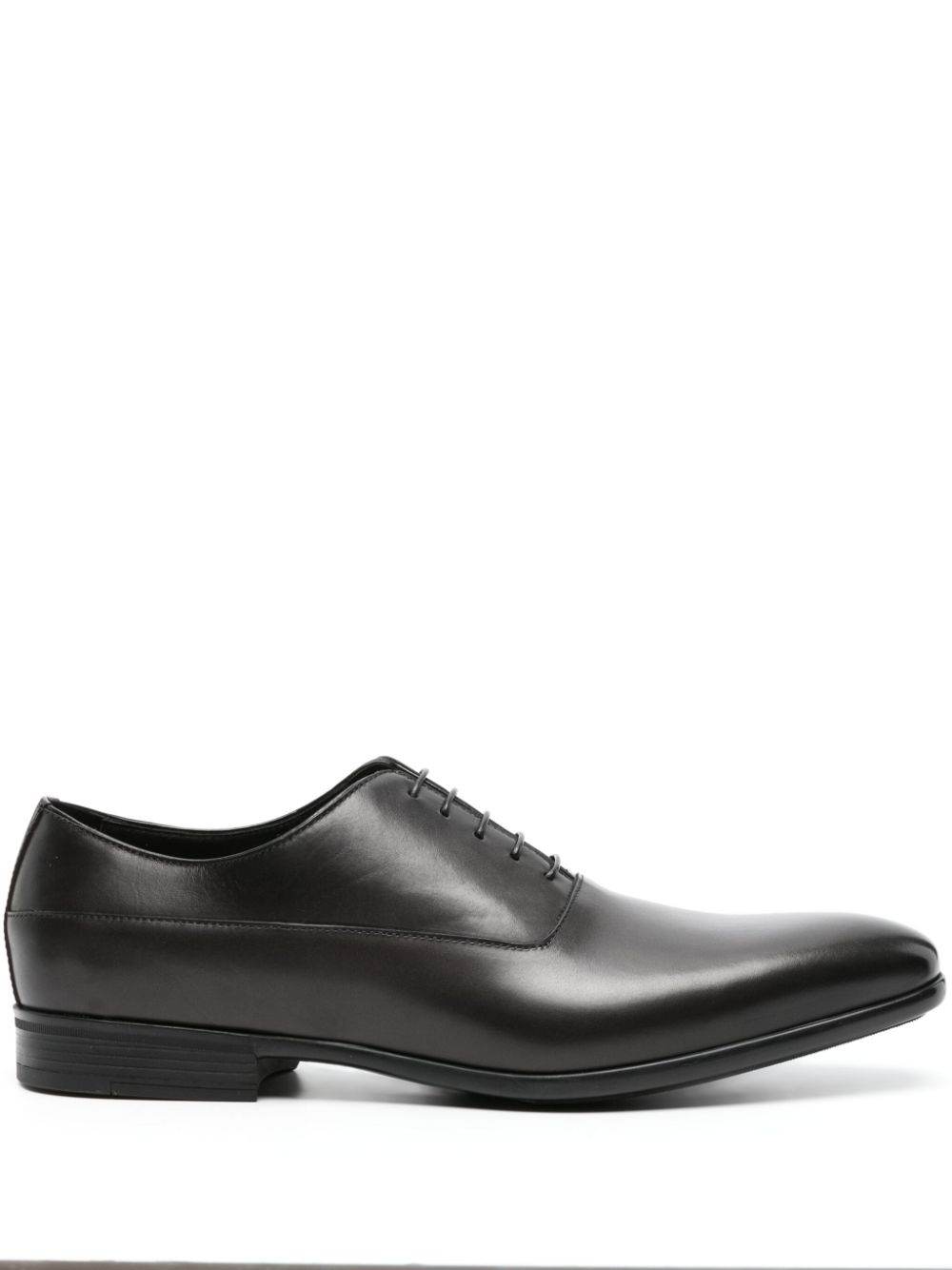 Patent leather Oxford shoes - Black