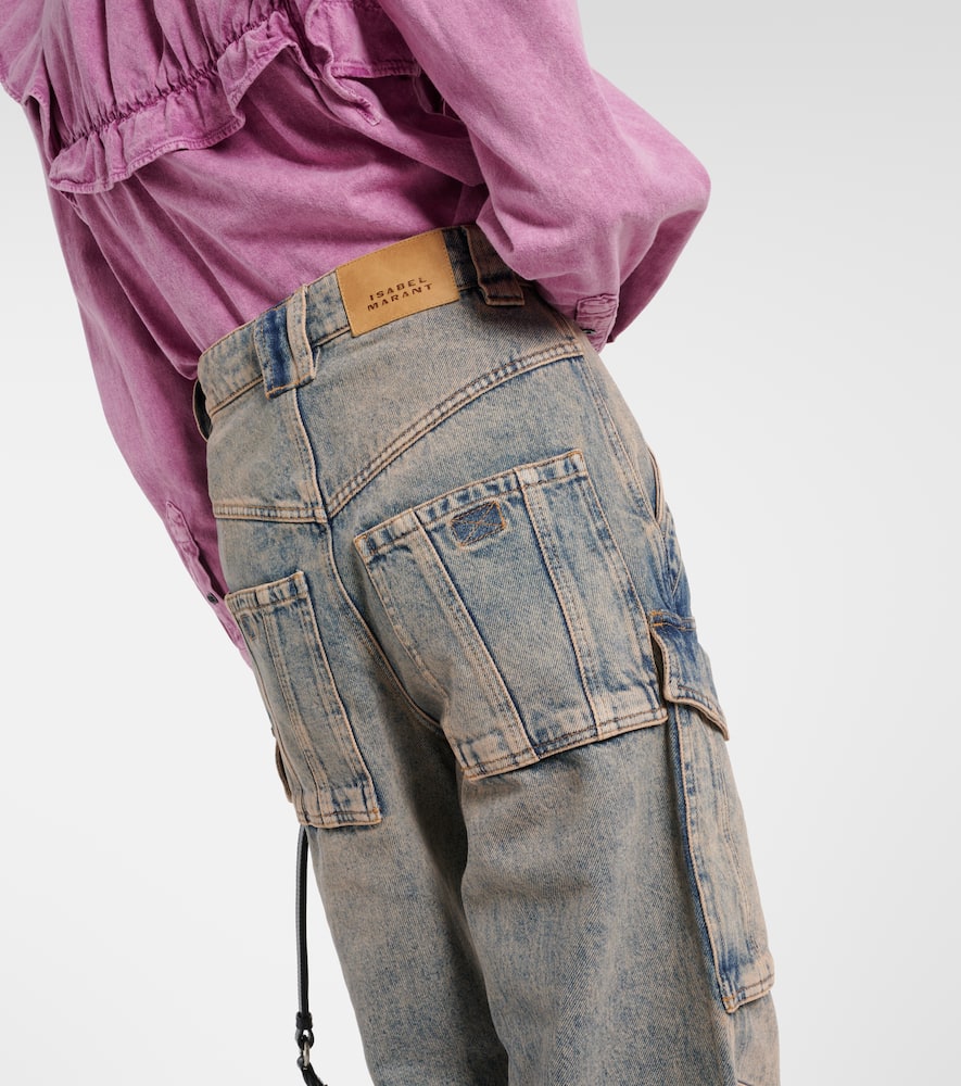 Heilani mid-rise cargo jeans