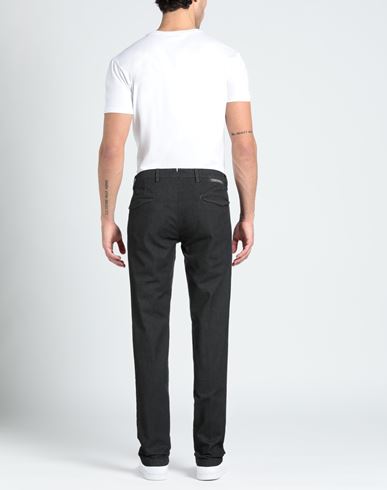 Man Pants Charcoal Size 28 Cotton, Elastic fibres
