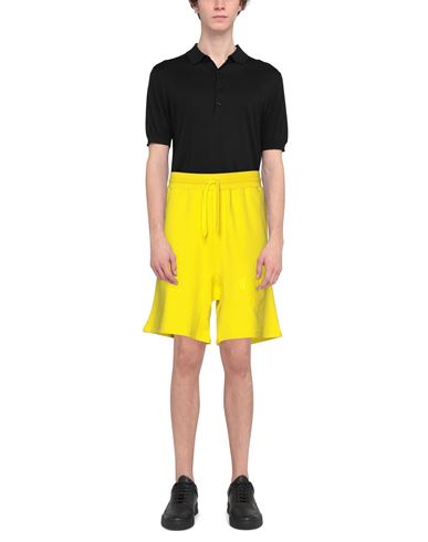 Man Shorts & Bermuda Shorts Yellow