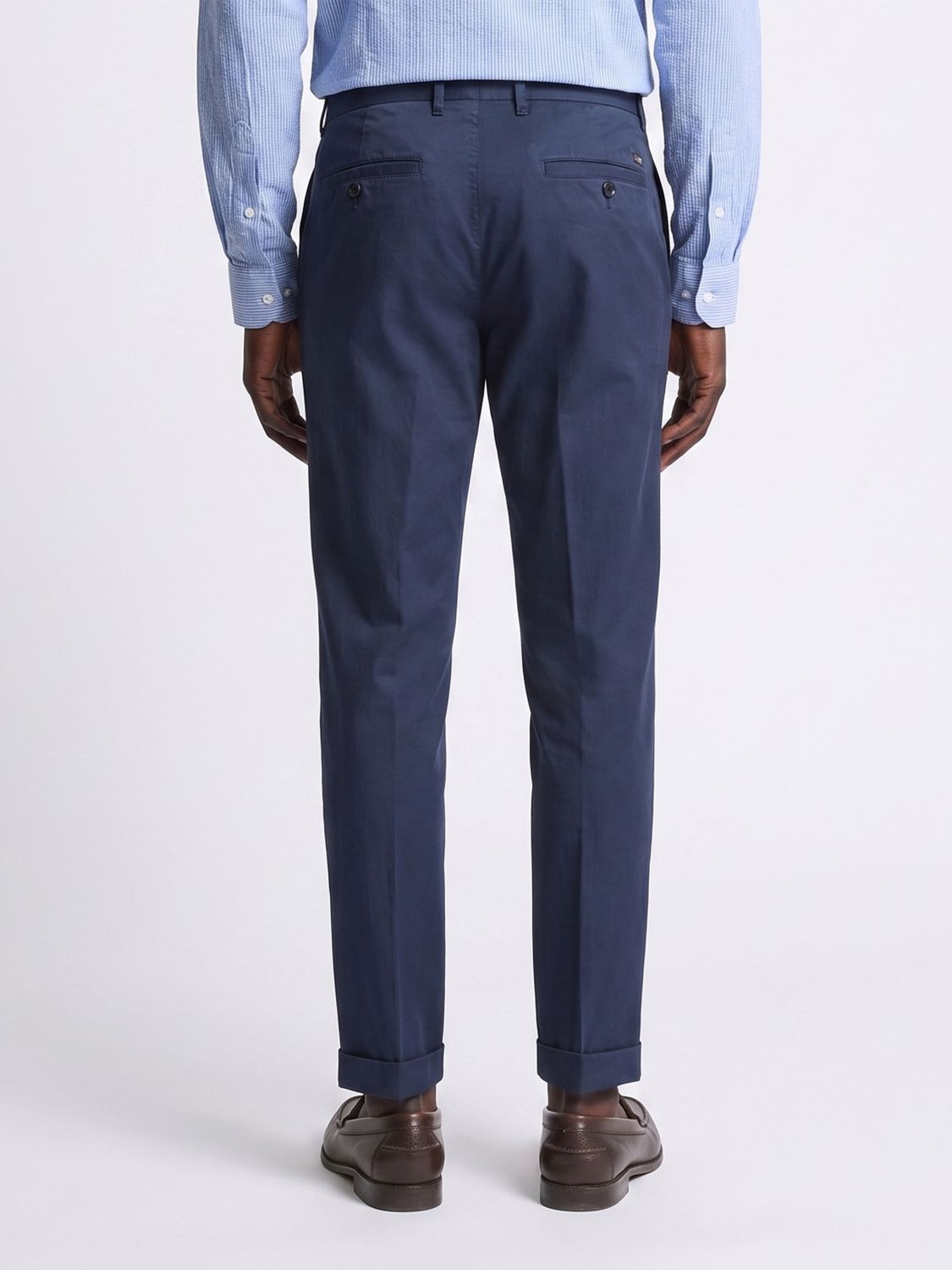 Pants Men color Denim