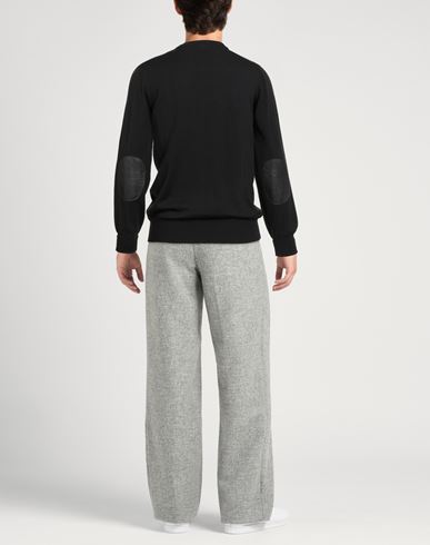 Man Sweater Black Size 48 Merino Wool