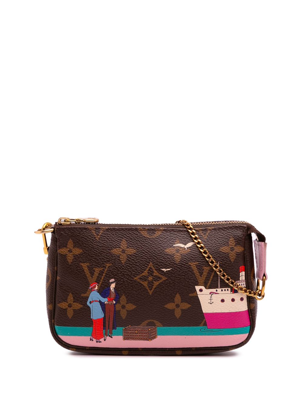 2016 Monogram Transatlantic Mini Pochette Accessoires handbag - Brown