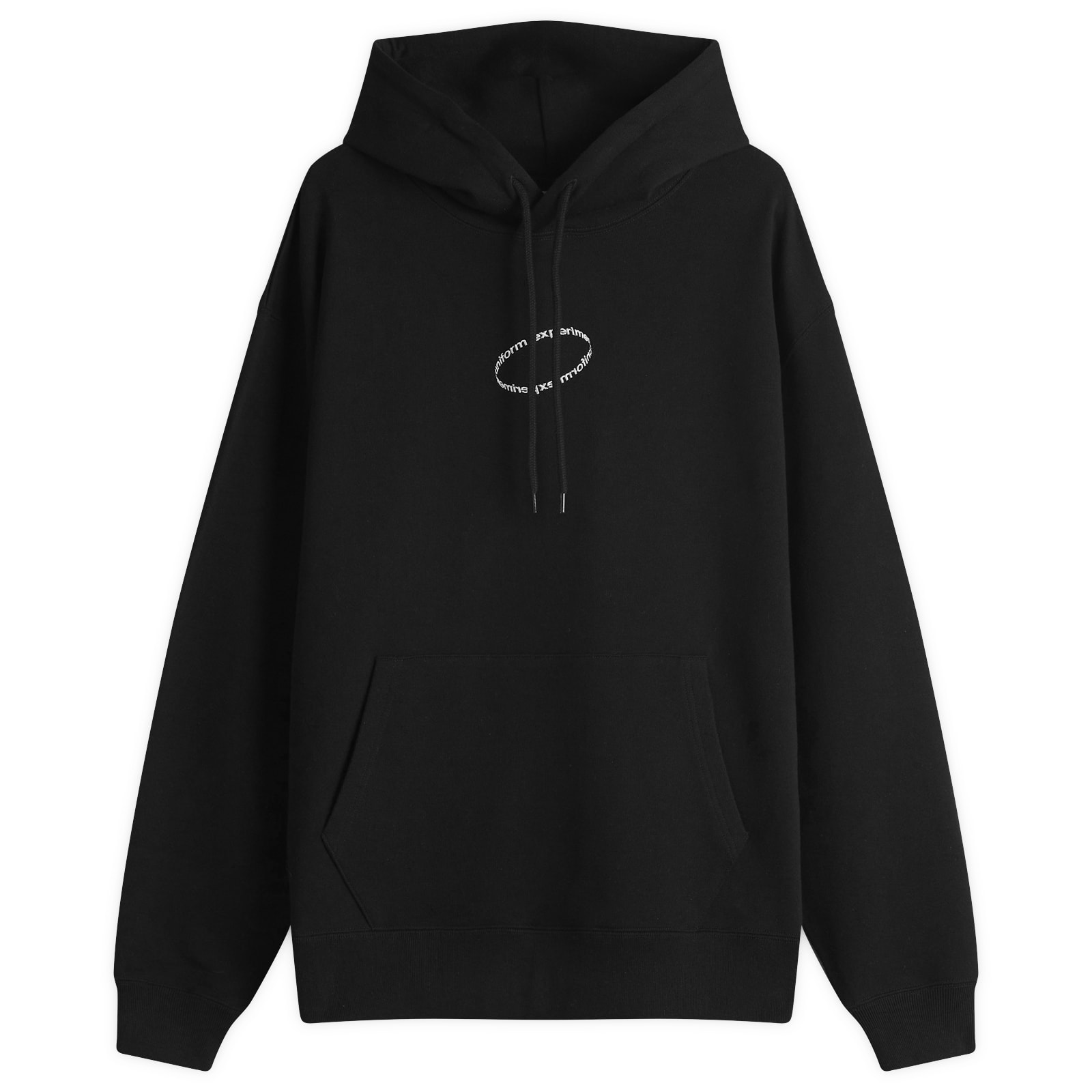 Uniform Experiment Men's Loop Logo Hoodie in Black