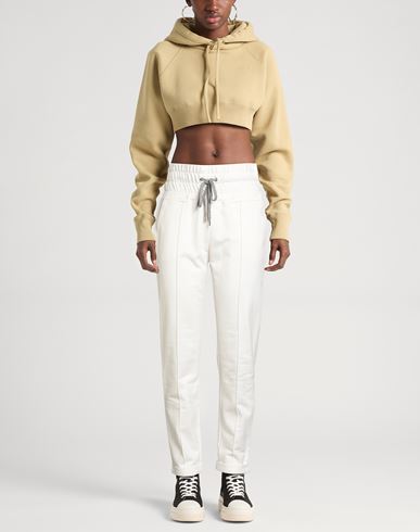 Woman Pants White Size S Cotton, Wool, Viscose, Cashmere