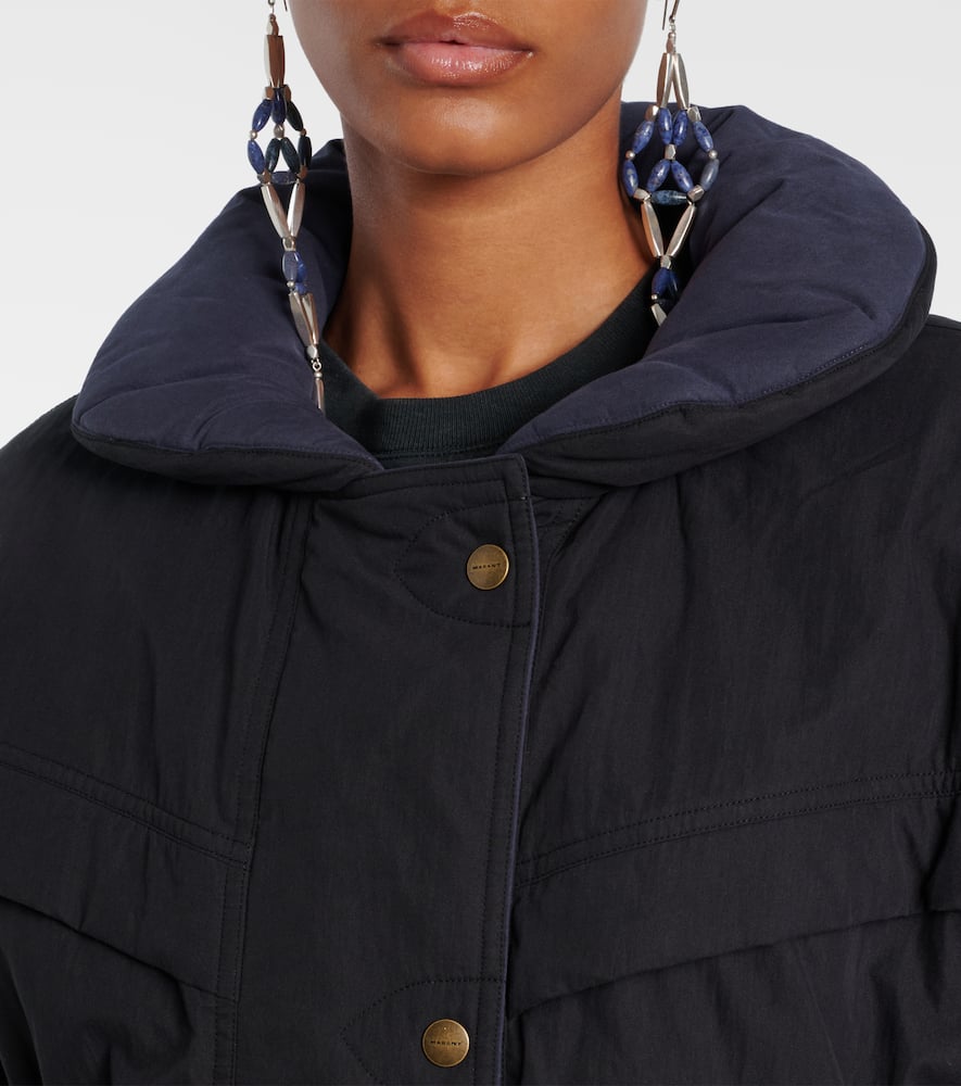 Damone hooded cotton-blend jacket