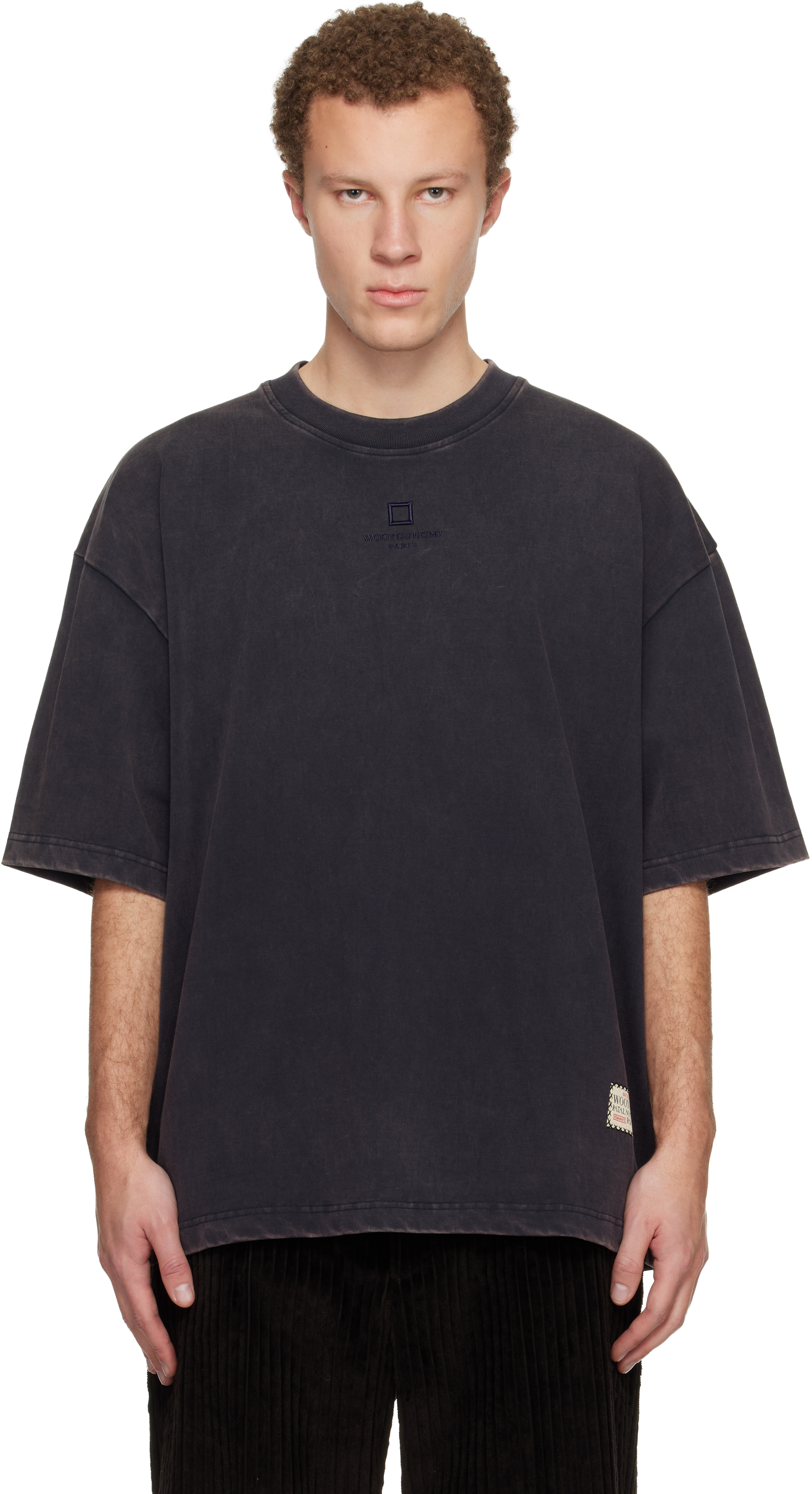 Navy Dyed Overfit T-shirt