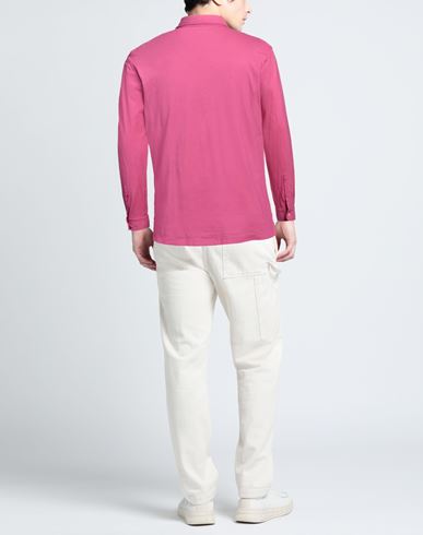 Man Polo shirt Magenta Size XL Cotton