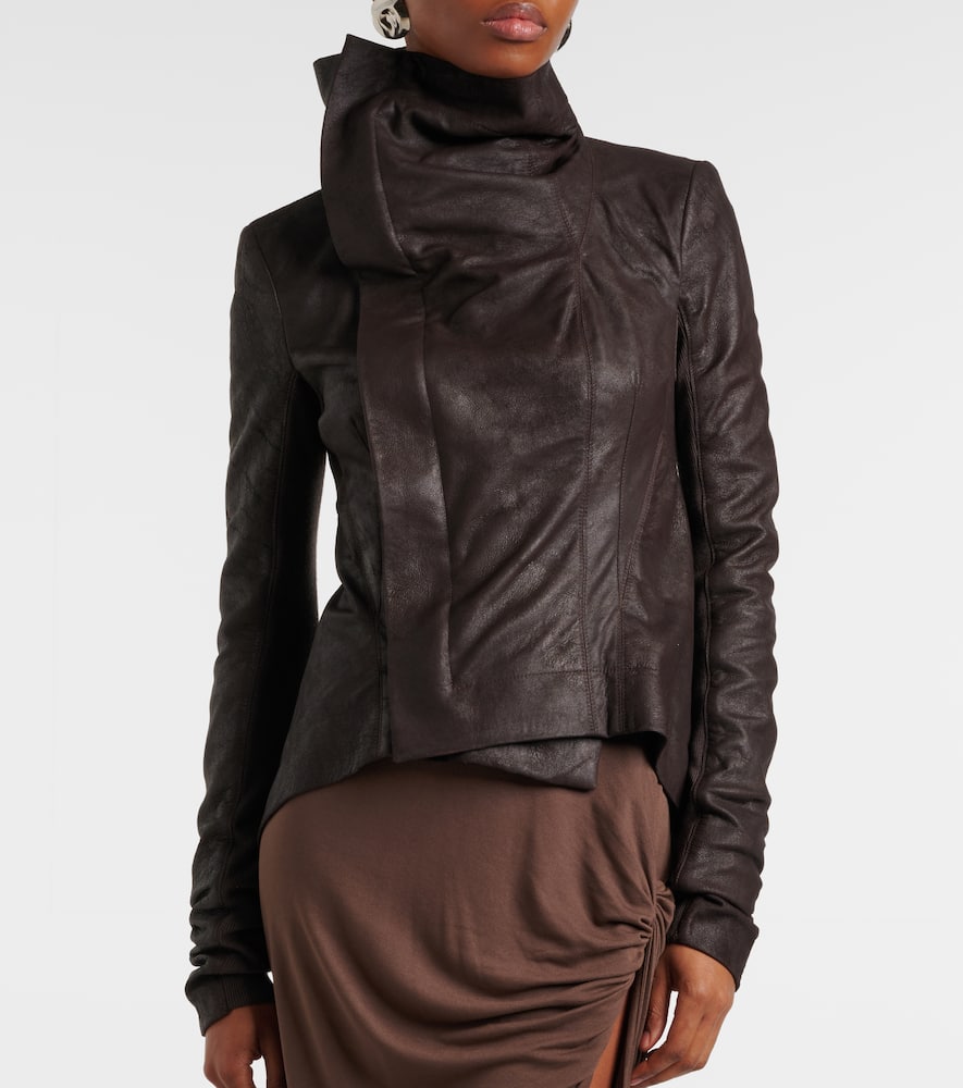 Naska leather biker jacket