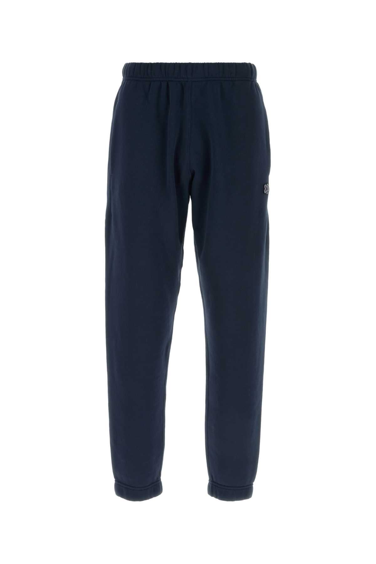 Flower Joggers — Navy