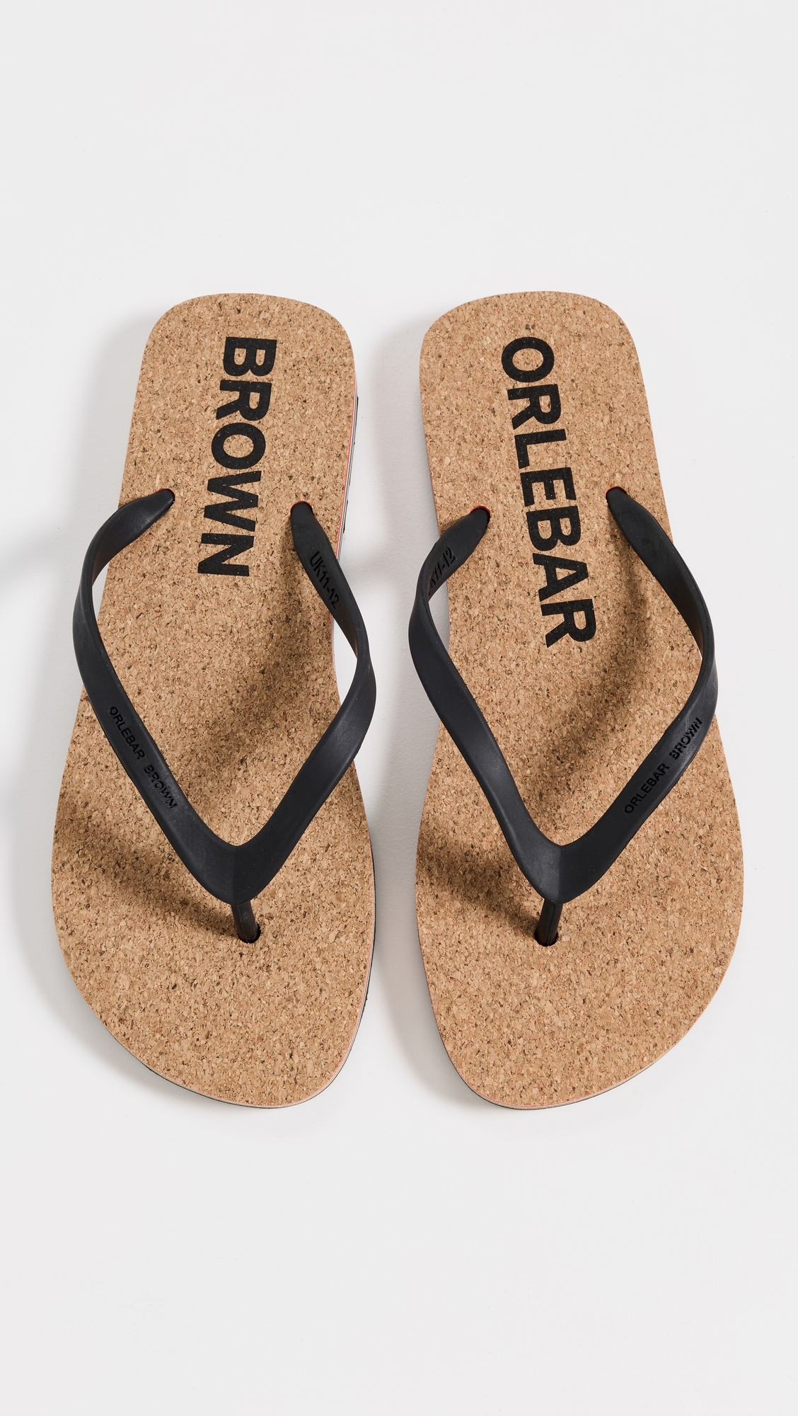 Haston Ob Stripe Flip Flops Black/White Sand