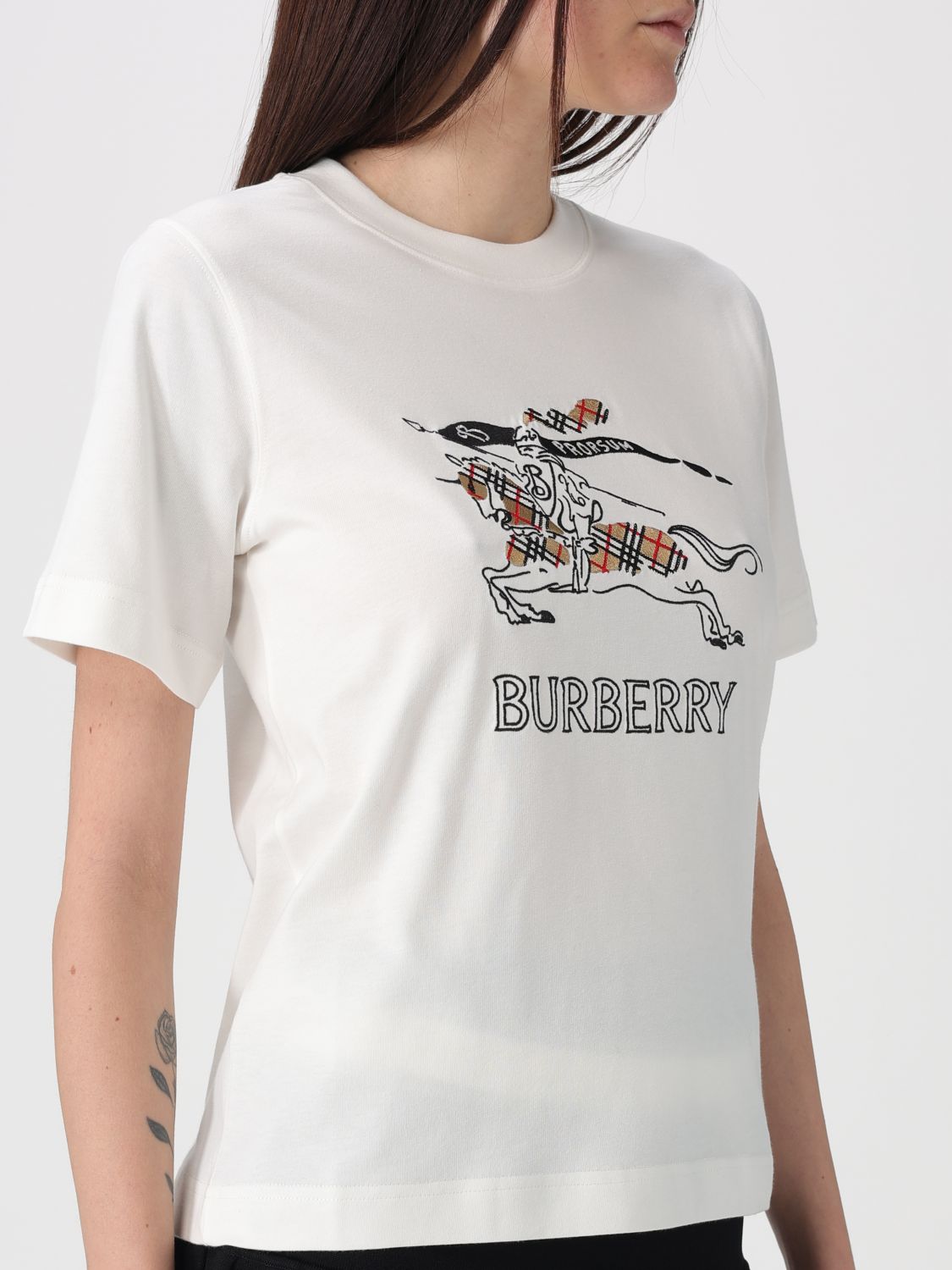 Cotton T-Shirt With Ekd
