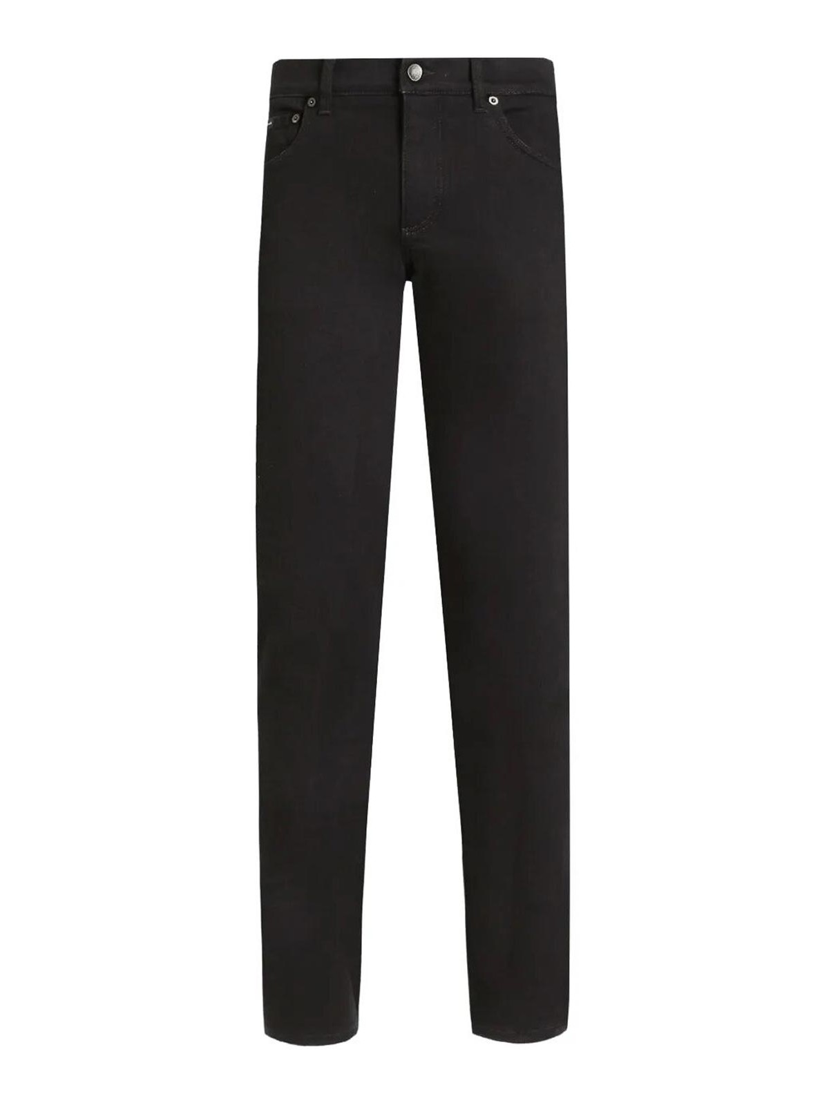 Slim-Fit Stretch Cotton Jeans