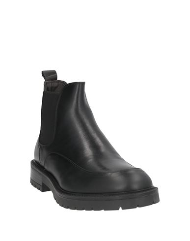 Man Ankle boots Black Size 7 Leather