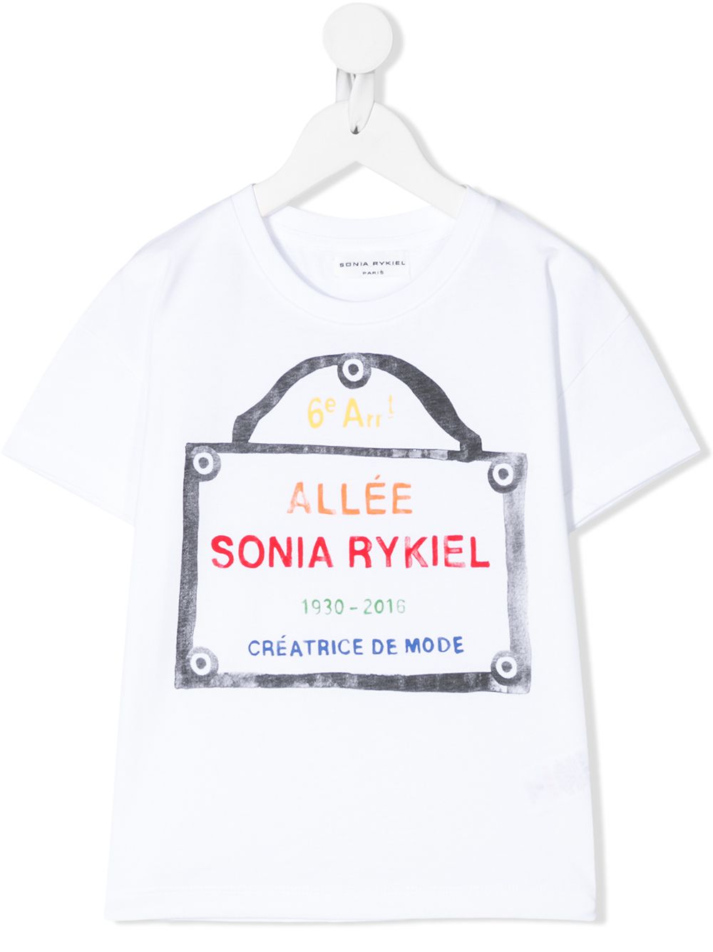 Logo print short-sleeve T-shirt - White