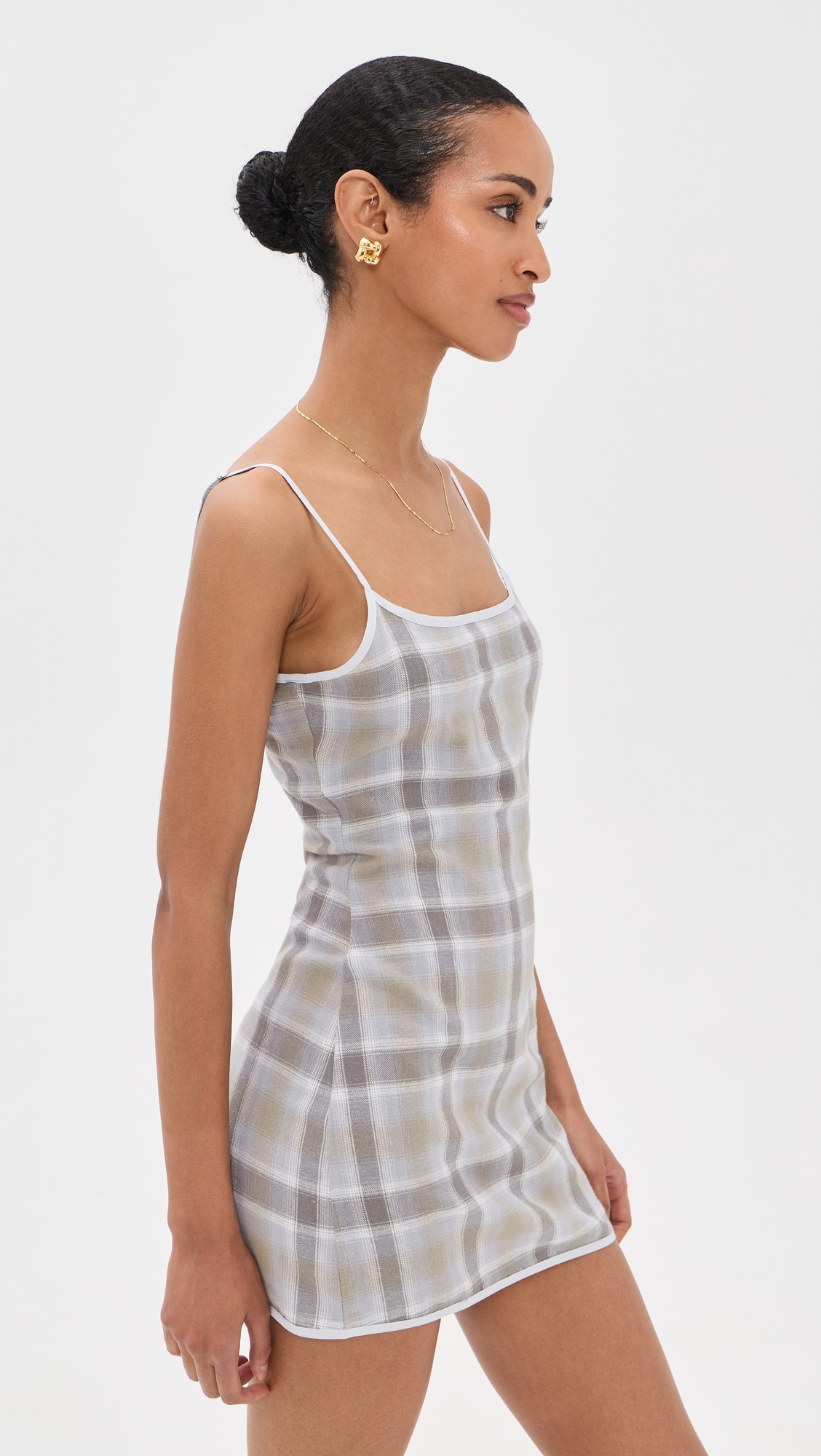 Voyage Mini Dress ASH PLAID