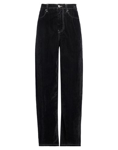 Woman Jeans Black Size 25 Cotton