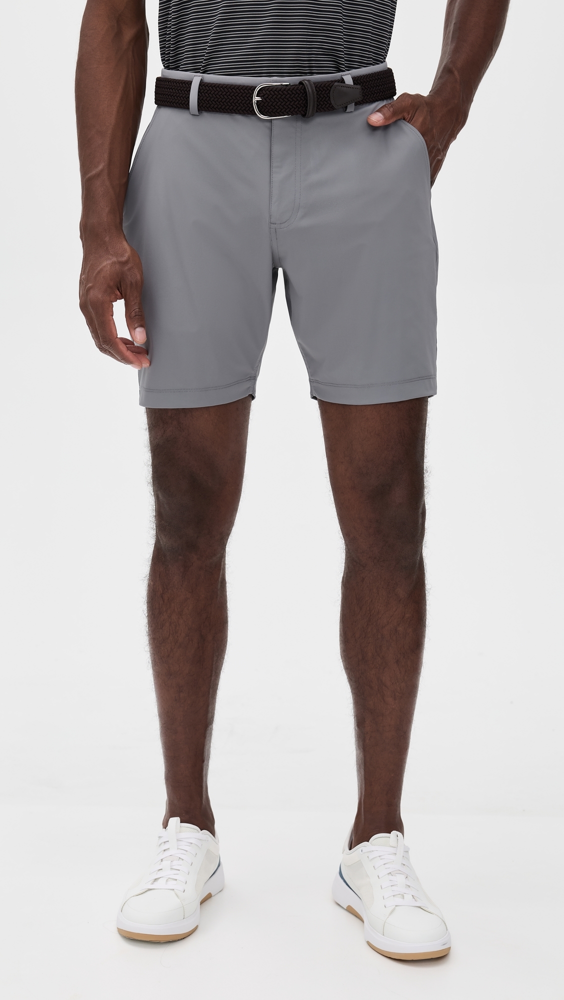 Hanover Pull On Shorts 7.5 Shadow