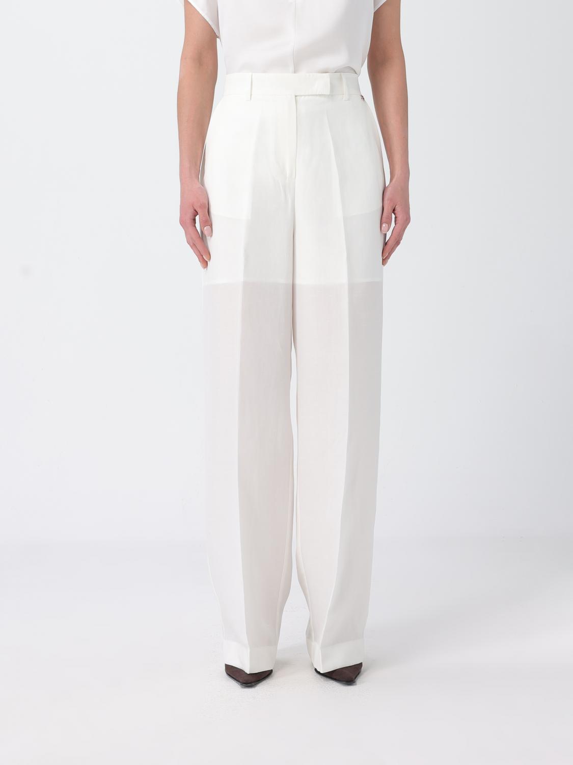 Pants Woman color White