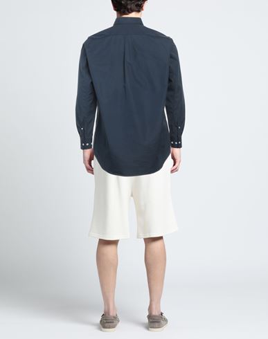 Man Shirt Midnight blue Size S Cotton