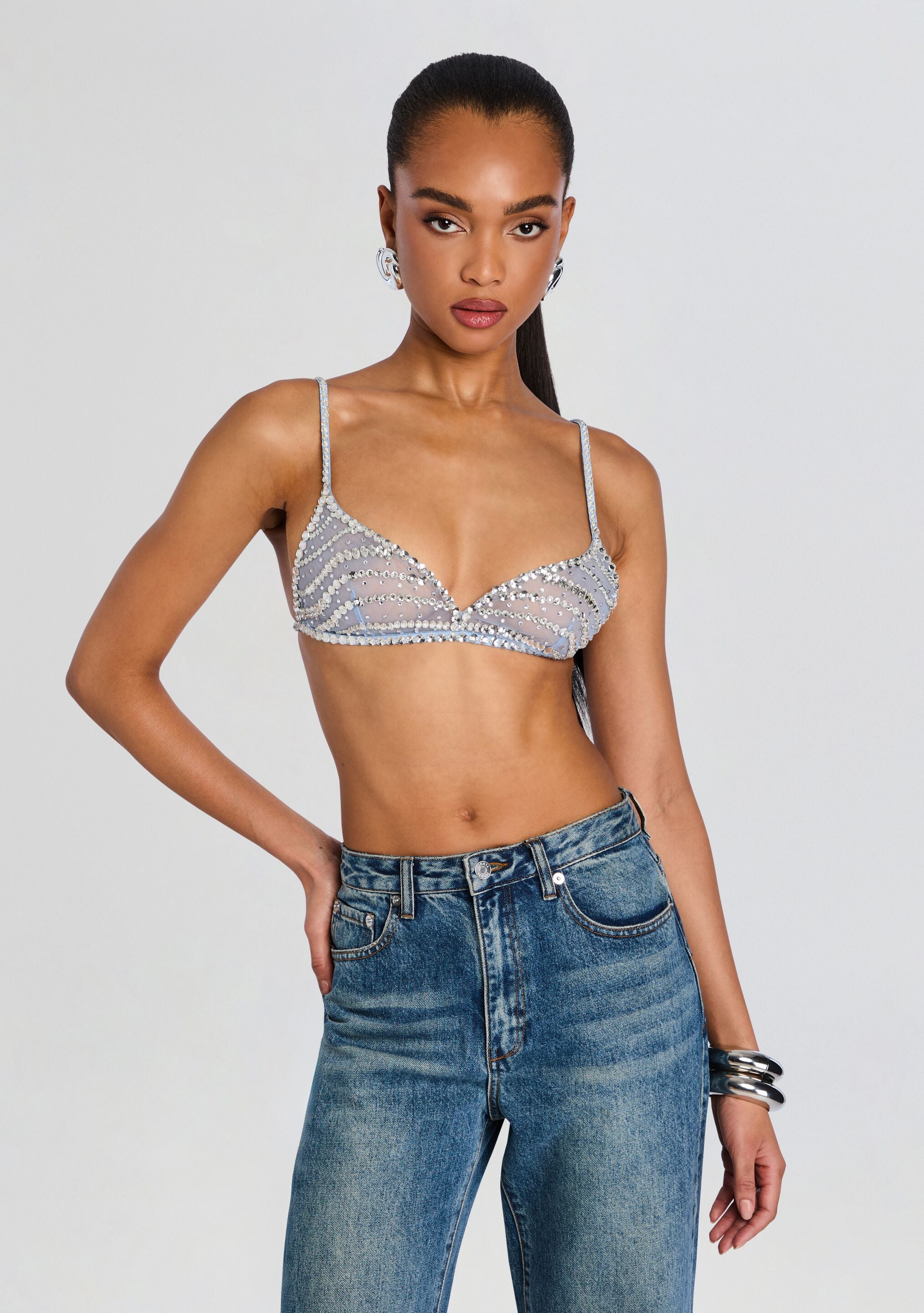 Tansy Embellished Bra