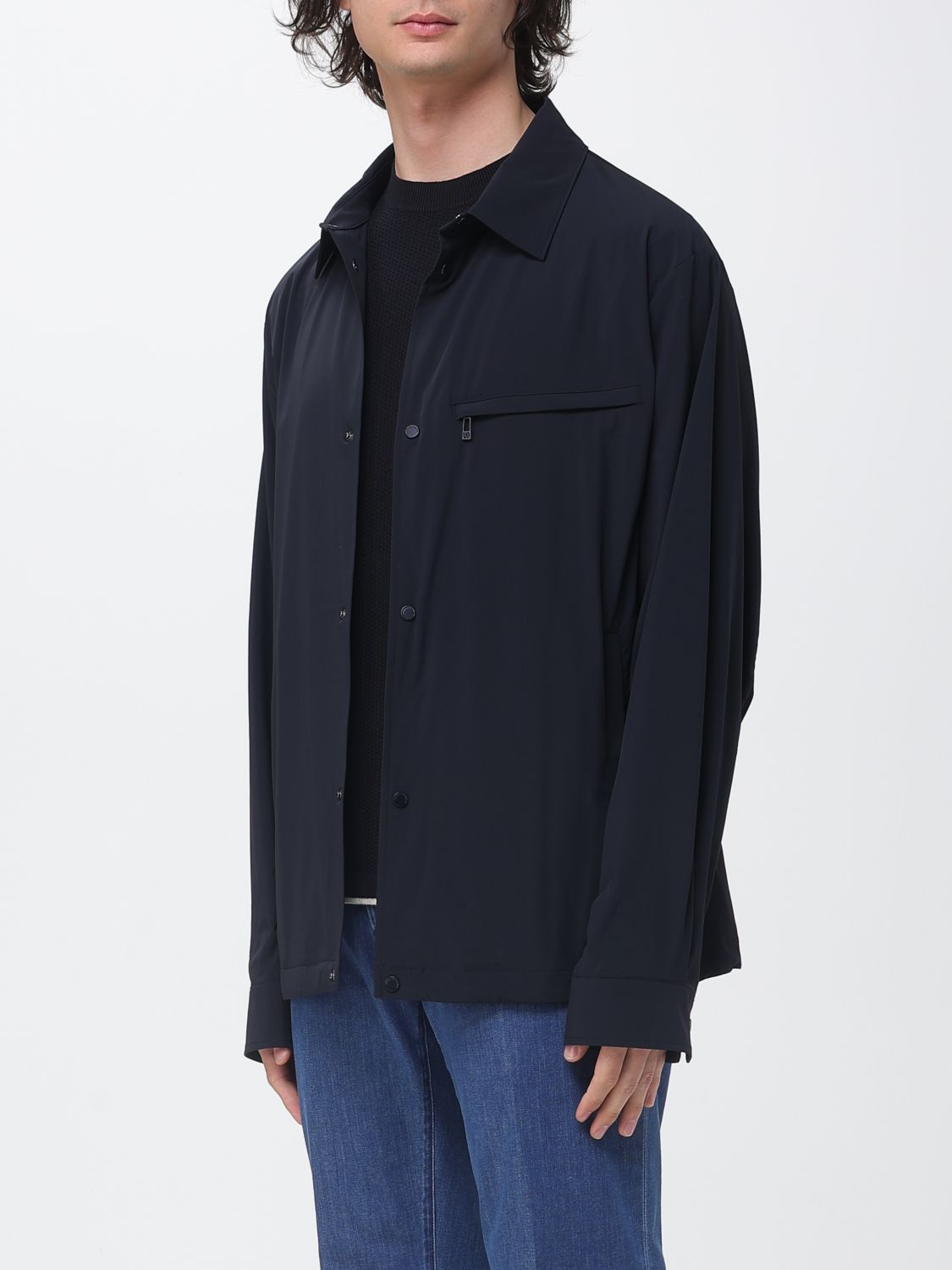 Jacket Men color Navy