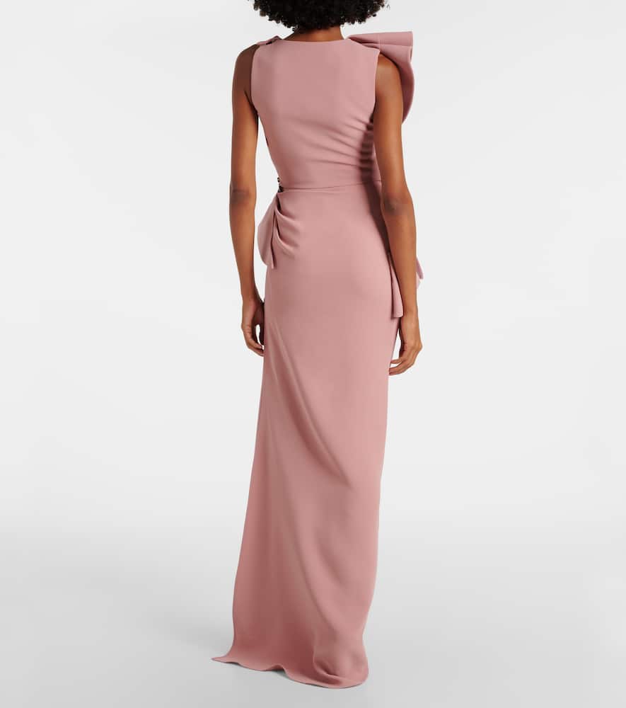 Fateful ruffled gown