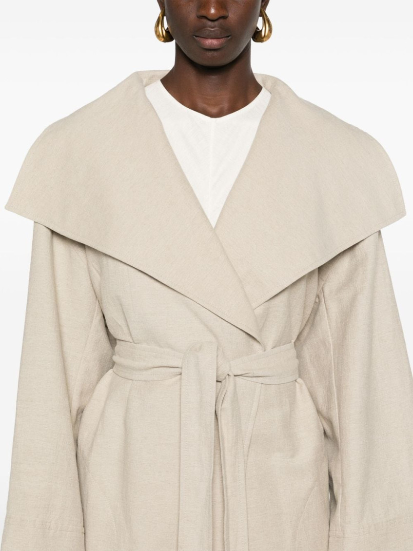 - Signature Linen Coat