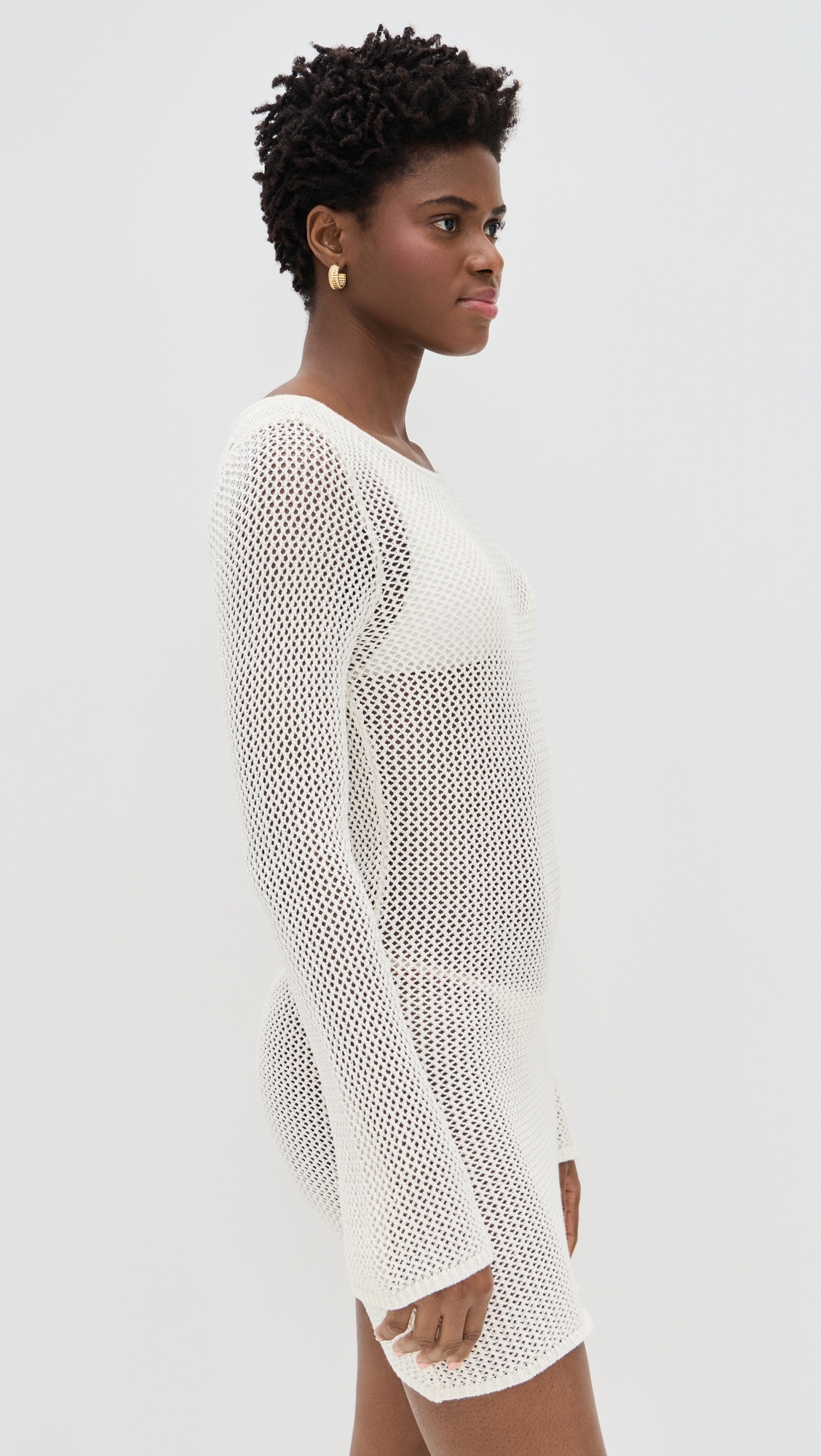 Cleo Cover Up Dress Cream