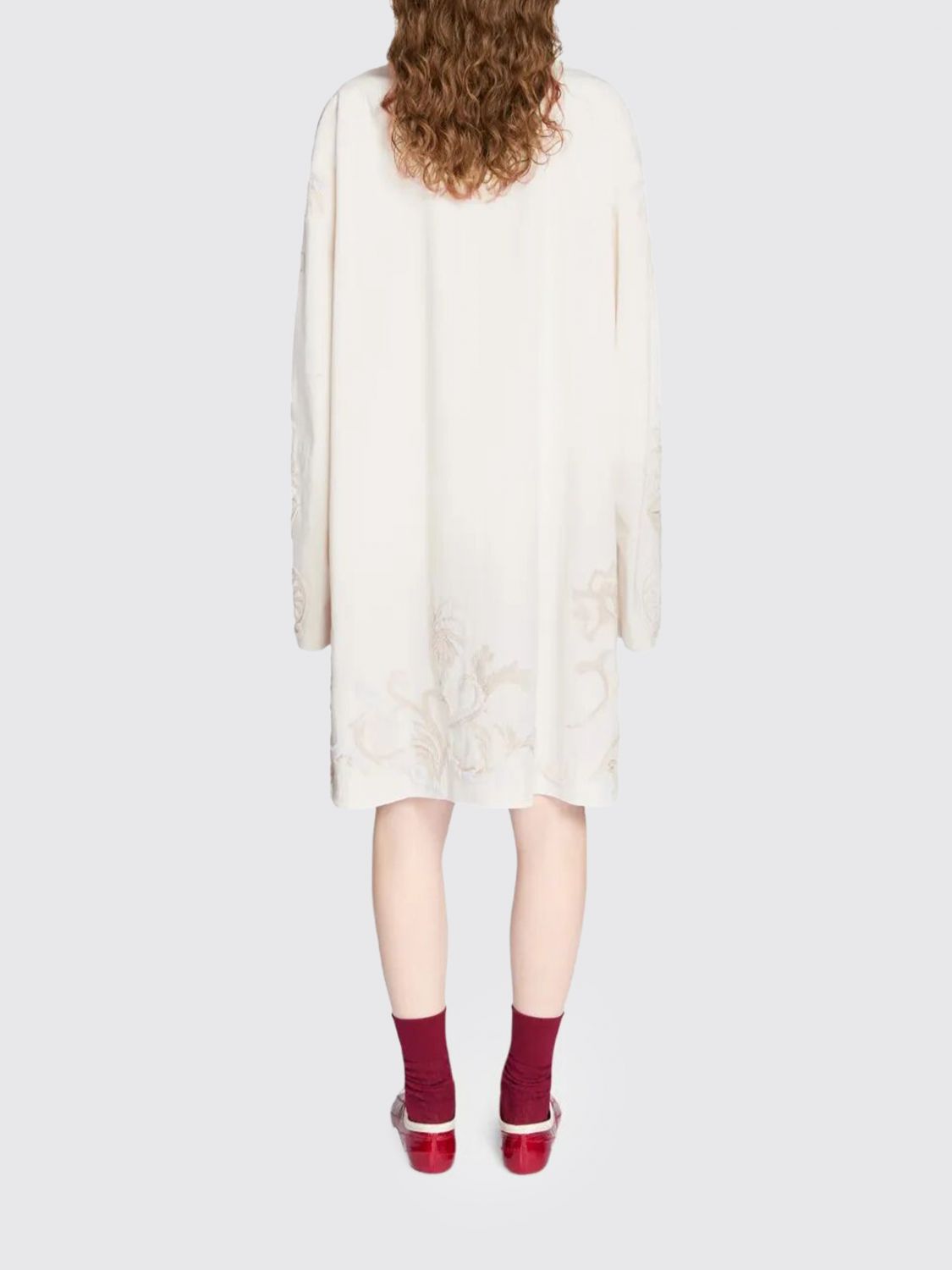 Coat Woman color White
