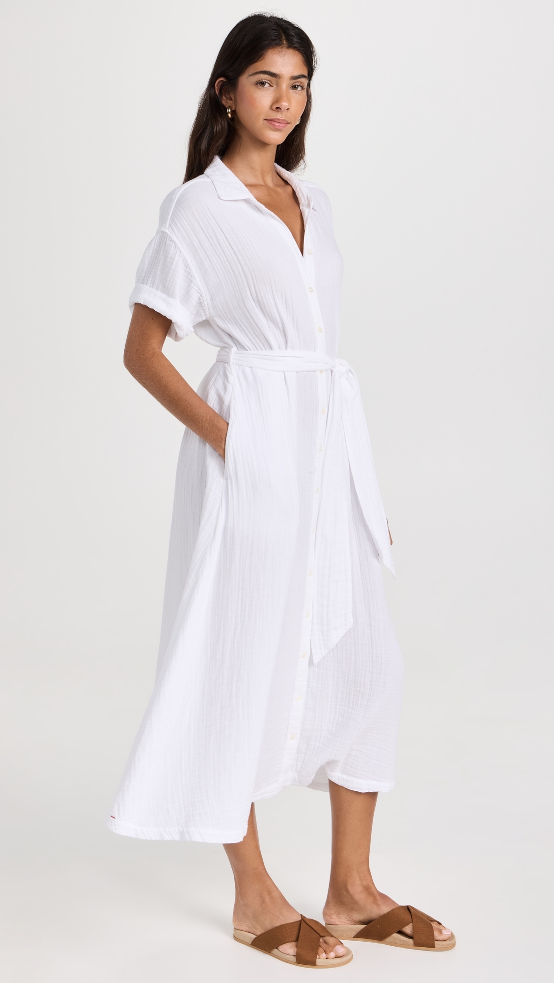 Caylin Dress White Wash