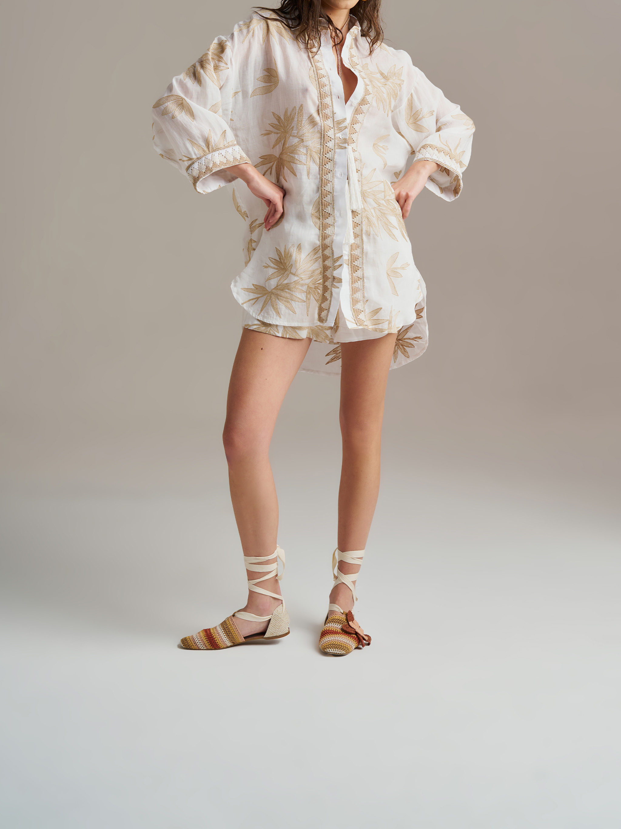 Camicia White Abito - Women
