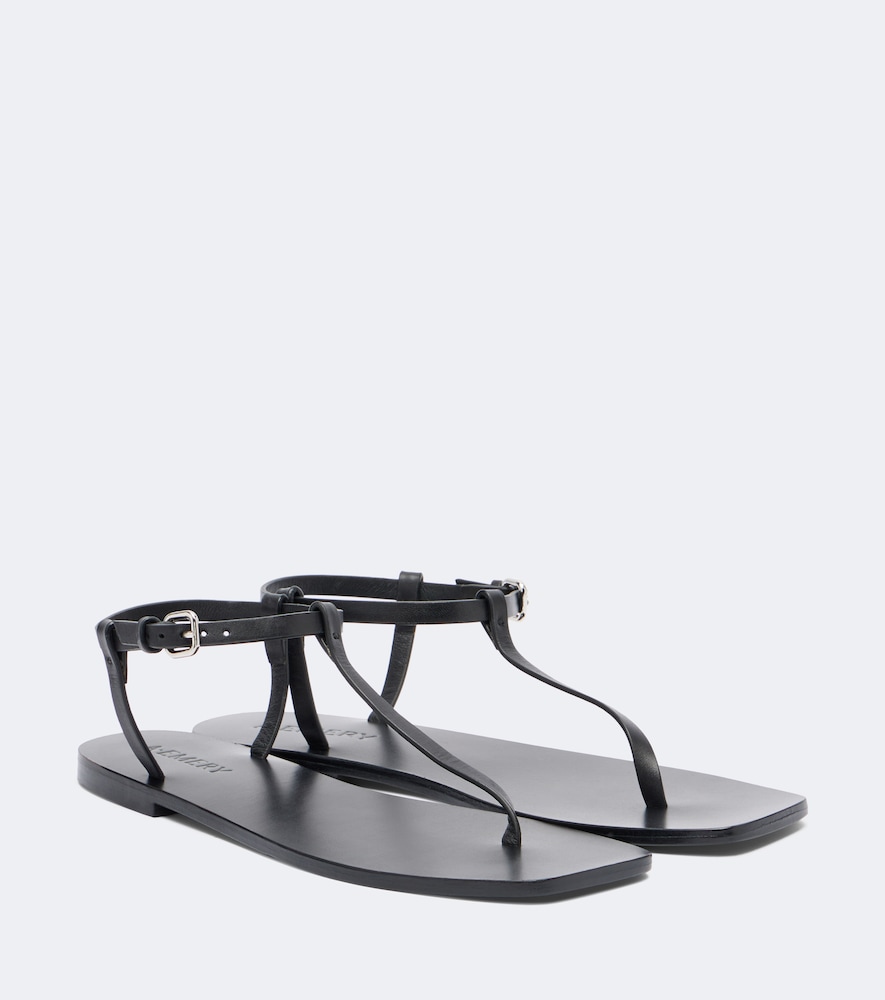 Clara leather thong sandals