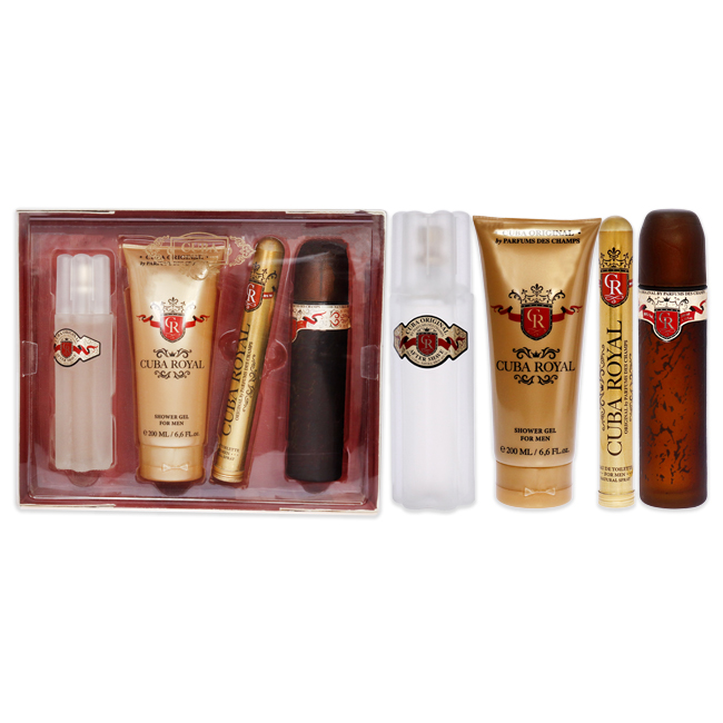 Cuba Royal 4 Piece Gift Set