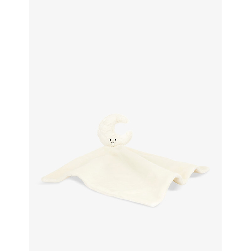 Cream Amuseable Moon Faux-fur Soother 34cm 1SIZE