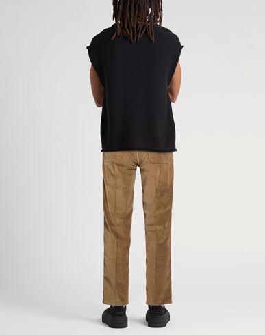 Man Pants Camel Size 32 Cotton, Elastane
