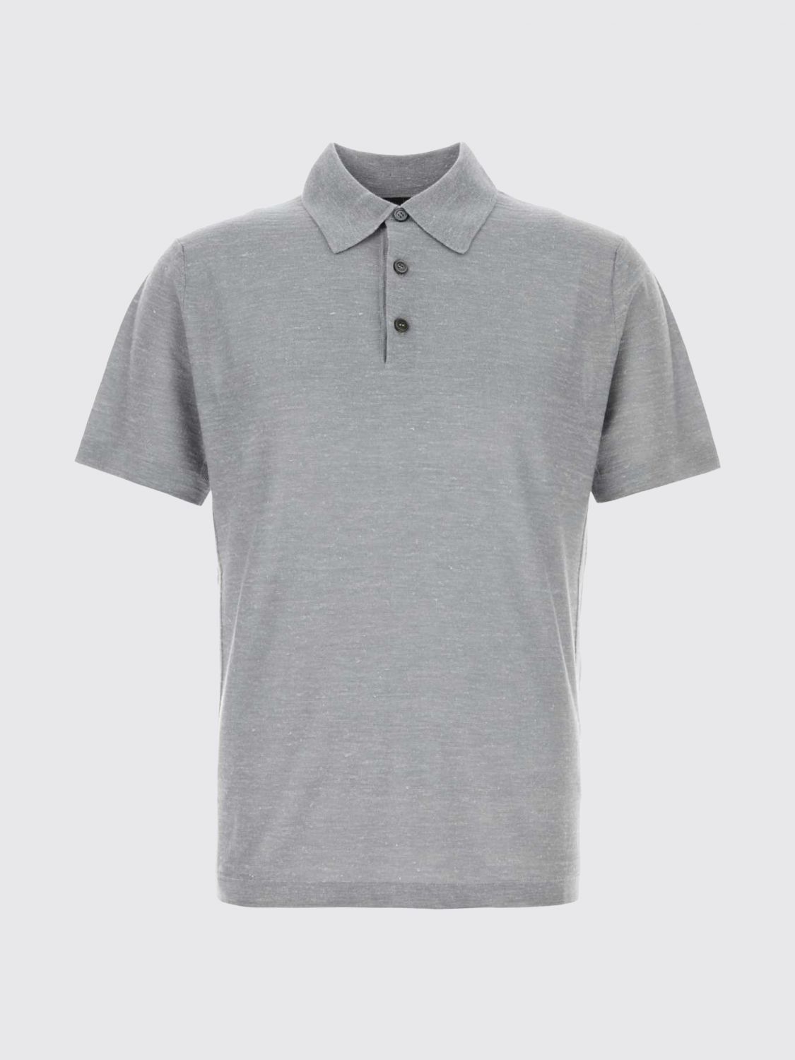 Polo Shirt Men color Grey