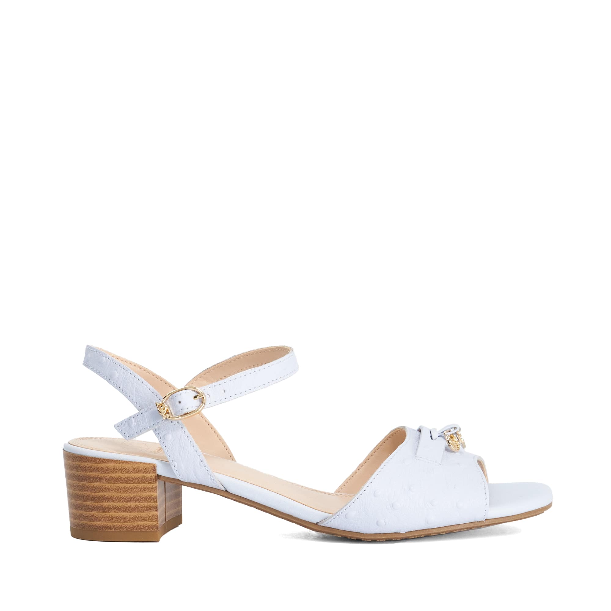 Dune London Womens Ladies Jaxxton - Open Toe Block Heel Sandals - Blue