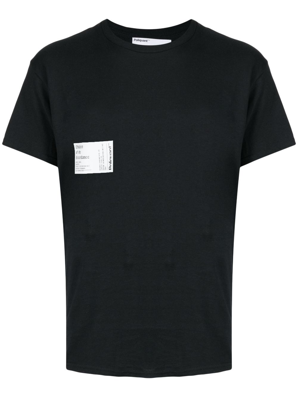 Graphic-print cotton T-shirt - Black