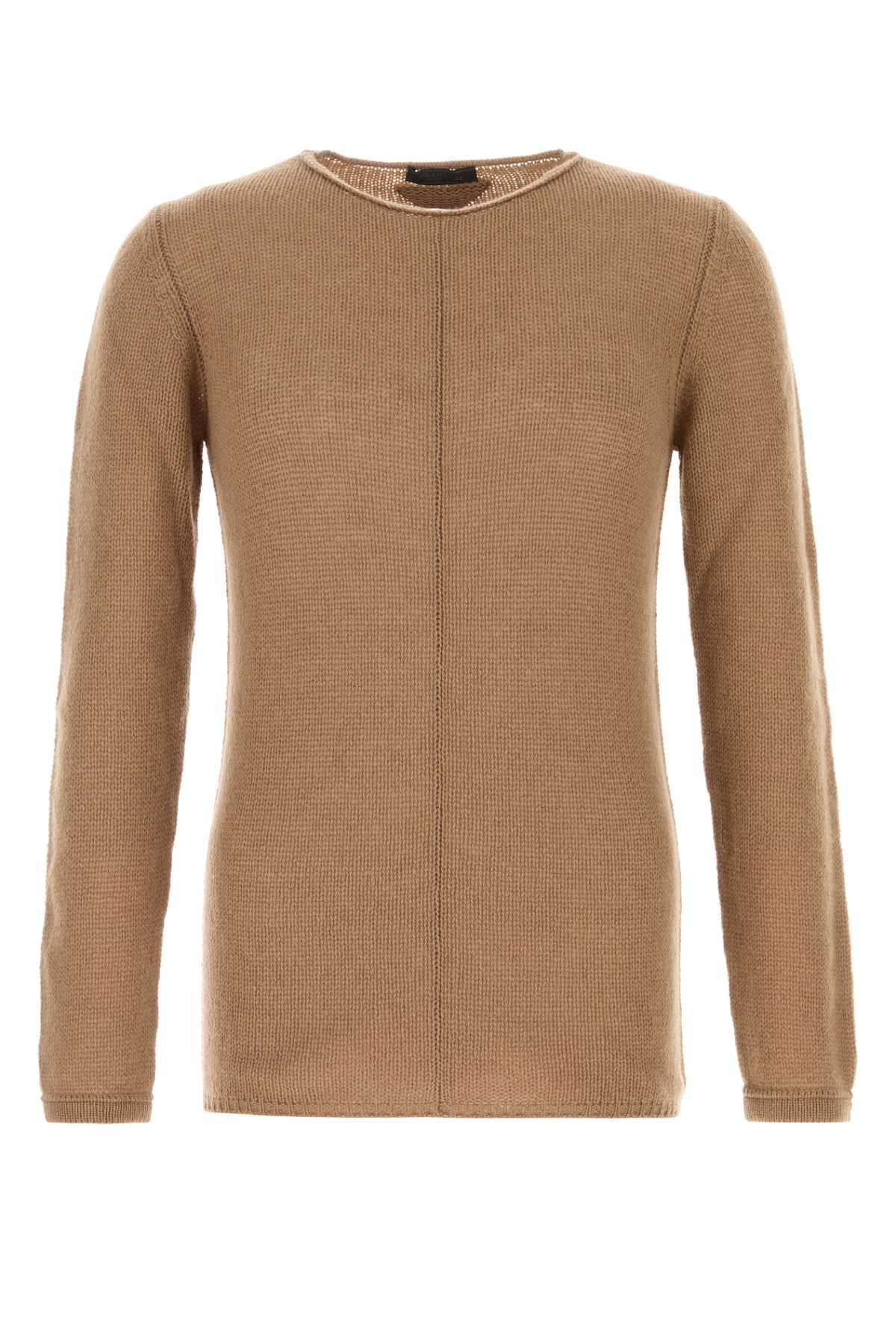 Cashmere Knit Sweater — Beige