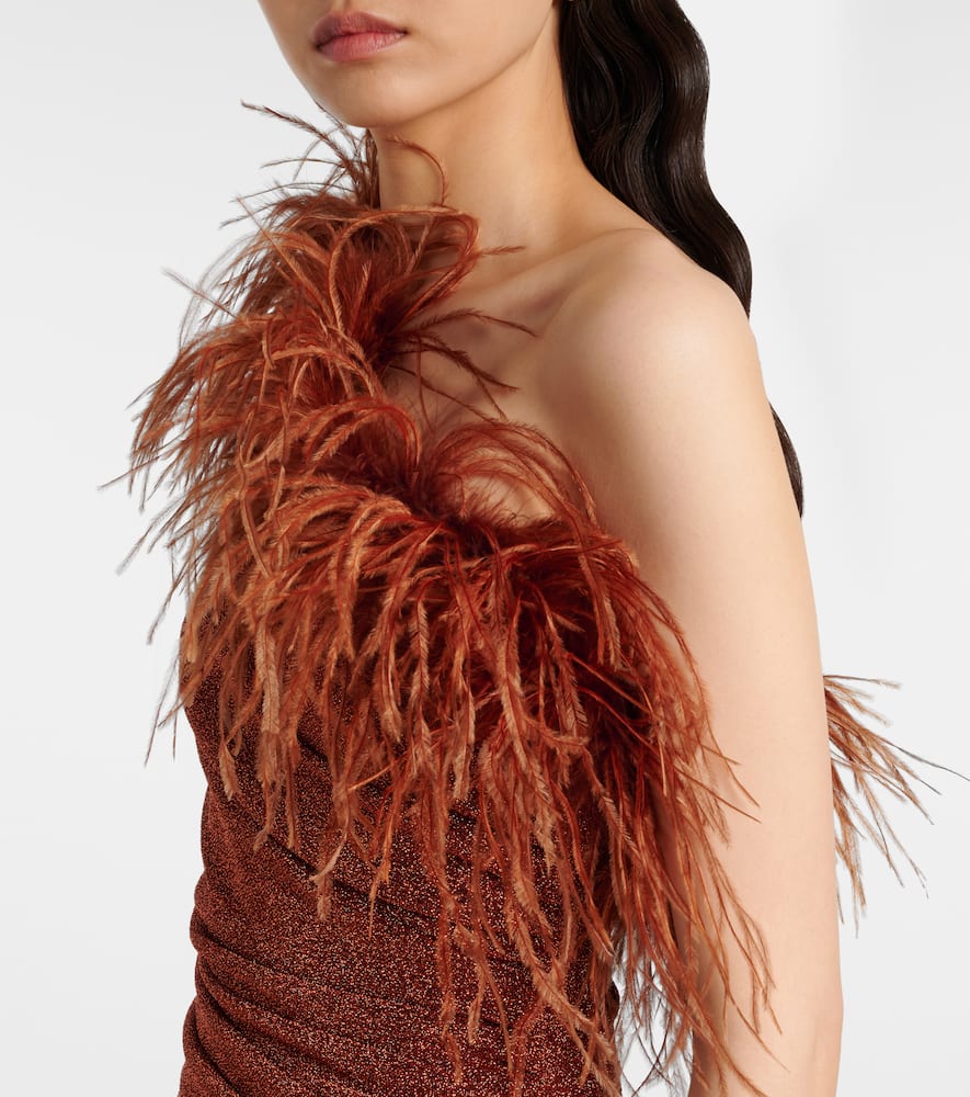 Oséree Lumière Plumage minidress